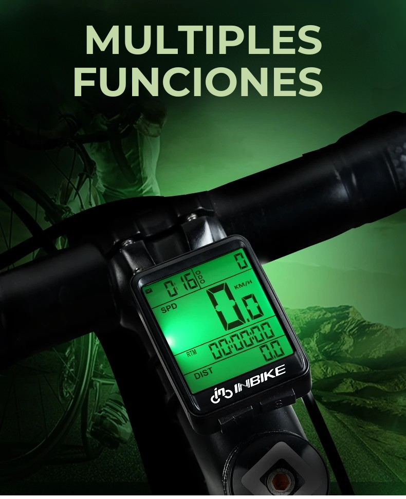 Velocimetro Bicicleta Pantalla LCD